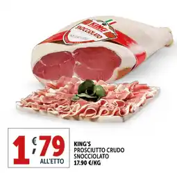 Deco Supermercati King's prosciutto crudo snocciolato offerta
