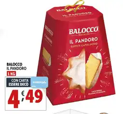 Deco Supermercati Balocco il pandoro offerta