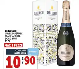 Deco Supermercati Berlucchi cuvée imperiale franciacorta docg brut offerta