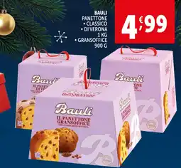 Deco Supermercati Bauli panettone offerta