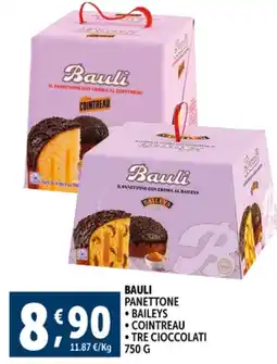 Deco Supermercati Bauli panettone offerta