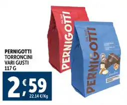 Deco Supermercati Pernigotti torroncini offerta
