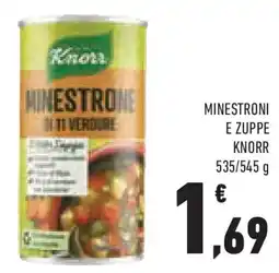 Conad Superstore Minestroni e zuppe KNORR offerta