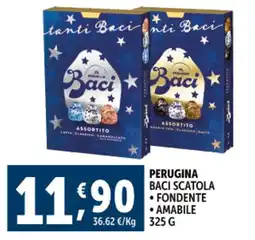 Deco Supermercati Perugina baci scatola offerta