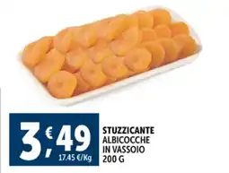 Deco Supermercati Stuzzicante albicocche in vassoio offerta