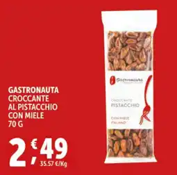Deco Supermercati Gastronauta croccante al pistacchio con miele offerta