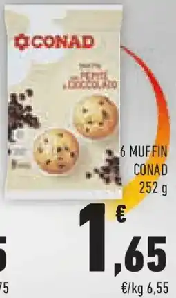 Conad Superstore 6 muffin CONAD offerta