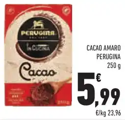 Conad Superstore Cacao amaro PERUGINA offerta