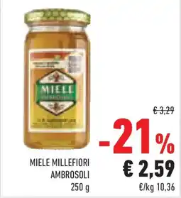 Conad Superstore Miele millefiori ambrosoli offerta
