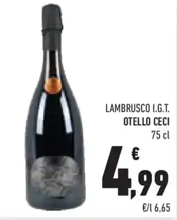 Conad Superstore Lambrusco I.G.T. otello ceci offerta
