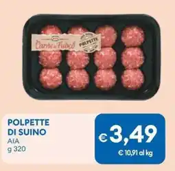 MD Discount Polpette di suino AIA offerta