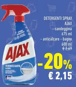 Conad Superstore Detergenti spray AJAX offerta