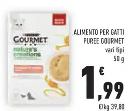 Conad Superstore Alimento per gatti PUREE GOURMET offerta