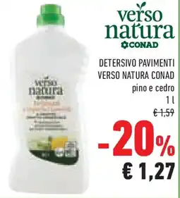 Conad Superstore Detersivo pavimenti verso natura conad pino e cedro offerta