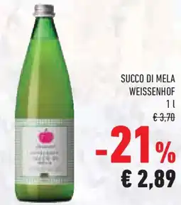 Conad Superstore Succo di mela weissenhof offerta