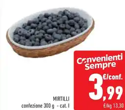 Conad Superstore Mirtilli offerta