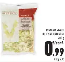 Conad Superstore Insalata vivace julienne ORTOROMI offerta