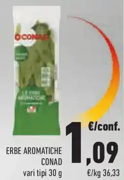 Conad Superstore Erbe aromatiche CONAD offerta