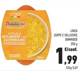 Conad Superstore Linea zuppe e vellutate DIMMIDISÌ offerta
