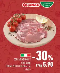 Conad Superstore Coppa nazionale con osso conad percorso qualità a fette offerta