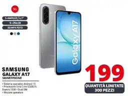 Comet SAMSUNG GALAXY A17 SMARTPHONE offerta