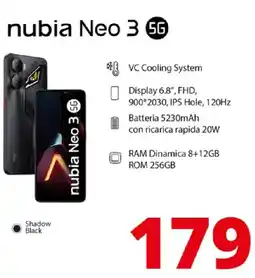 Comet ZTE nubia Neo 3 5G offerta