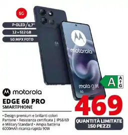 Comet motorola EDGE 60 PRO SMARTPHONE offerta