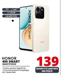 Comet HONOR 400 SMART Smartphone offerta
