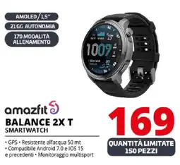 Comet amazfit BALANCE 2X T Smartwatch offerta