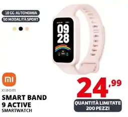 Comet XIAOMI SMART BAND 9 ACTIVE Smartwatch offerta
