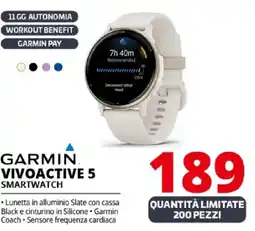 Comet GARMIN VIVOACTIVE 5 Smartwatch offerta