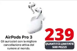 Comet AirPods Pro 3 offerta