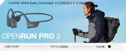 Comet SHOKZ openrun pro 2 le cuffie sportive a conduzione ossea premium offerta