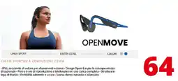 Comet SHOKZ Openmove cuffie sportive a conduzione ossea offerta