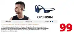 Comet SHOKZ Openrun le cuffie sportive a conduzione ossea più vendute offerta