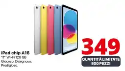 Comet iPad chip A16 11" offerta