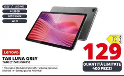 Comet Lenovo TAB LUNA GREY TABLET ZAEH0049SE offerta
