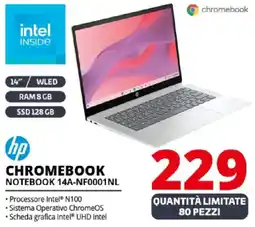 Comet hp CHROMEBOOK NOTEBOOK 14A-NF0001NL offerta