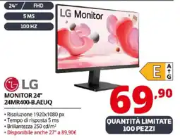 Comet LG MONITOR 24 24MR400-B.AEUQ offerta