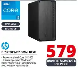 Comet hp DESKTOP M02 OMNI DESK offerta