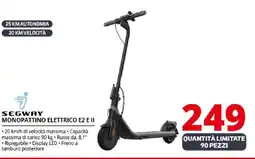 Comet SEGWAY MONOPATTINO ELETTRICO E2 E II offerta