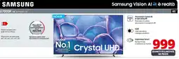 Comet SAMSUNG U7000F 4K Smart TV offerta