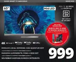 Comet HAIER SMART TV H65M95EUX SERIE M95 offerta