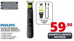 Comet PHILIPS KIT MULTIFUNZIONE ONE BLADE QP6542/15 offerta