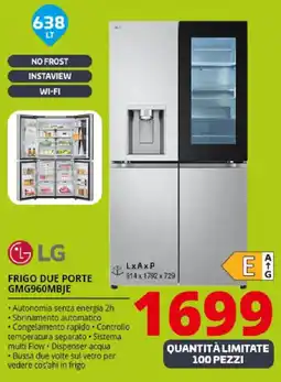 Comet LG FRIGO DUE PORTE GMG960MBJE offerta