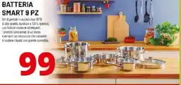 Comet LAGOSTINA Batteria Smart 9 pz offerta