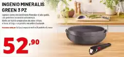 Comet LAGOSTINA Ingenio Minerals Green 3 Pz offerta