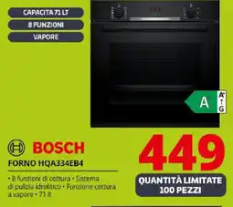Comet BOSCH FORNO HQA334EB4 offerta