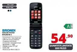 Comet BRONDI Senior phone magnum 4 offerta