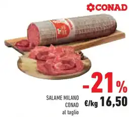Conad Superstore Salame milano CONAD offerta